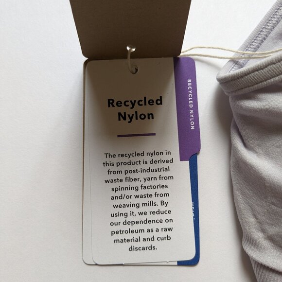 Patagonia Barely Everyday Bra in pale purple, size M. NWT - Picture 7 of 8